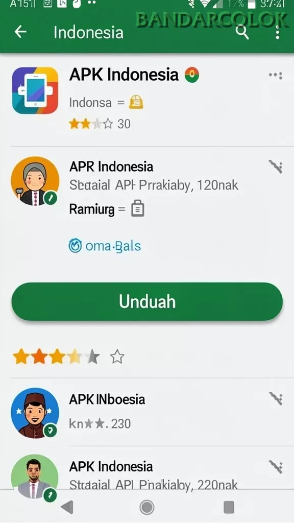 Cuplikan layar JITU26 — menu navigasi