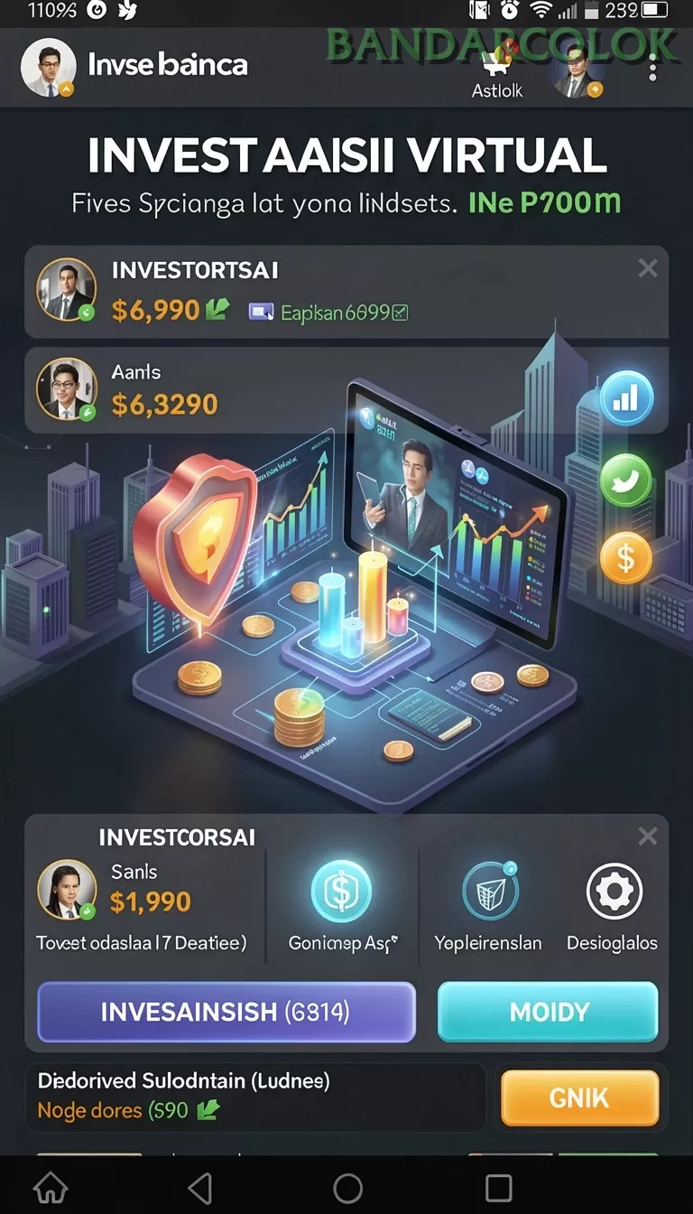 Cuplikan layar UANG4D — menu navigasi