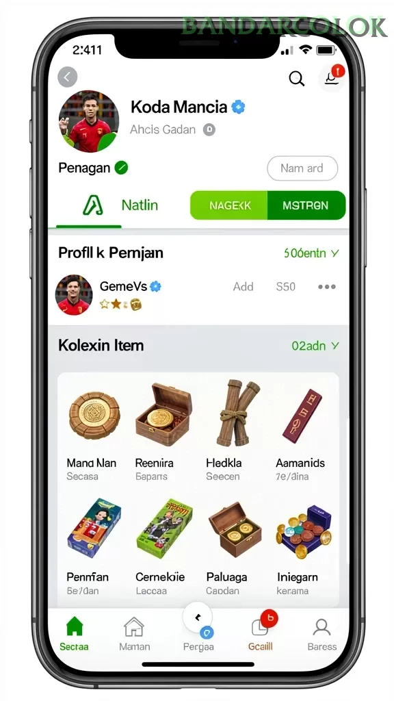 Cuplikan layar HARGATOTO — aktivitas